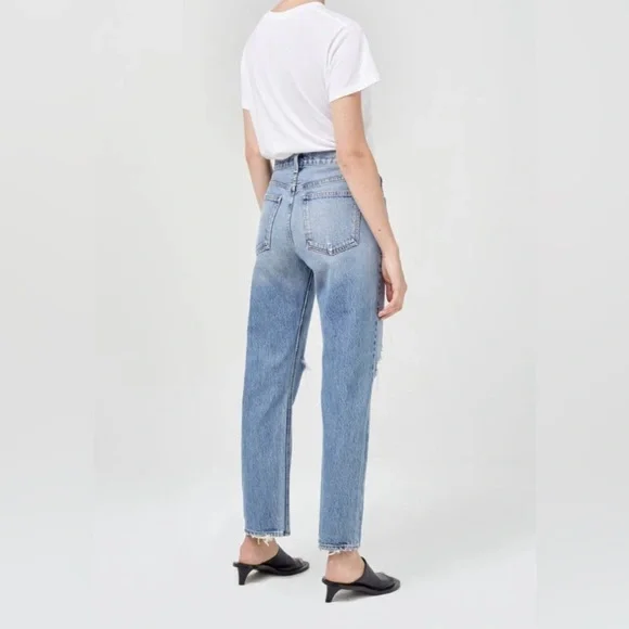 Agolde -  Mia Straight Jeans - Picture 4 of 15